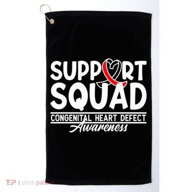 Support Awareness Squad I CHD Congenital Heart Defect Golf Towel