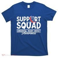 Support Awareness Squad I CHD Congenital Heart Defect T-Shirt thumb 0