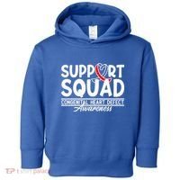 Support Awareness Squad I CHD Congenital Heart Defect Toddler Hoodie thumb 0