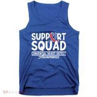 Support Awareness Squad I CHD Congenital Heart Defect Tank Top thumb 0