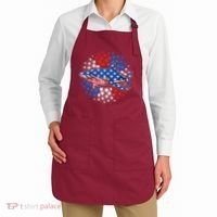 Stars And Stripes USA American Flag Shark Apron thumb 2
