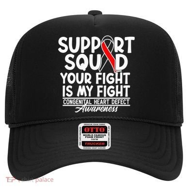 Support Awareness Squad I CHD Congenital Heart Defect Hat