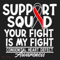 Support Awareness Squad I CHD Congenital Heart Defect Hat thumb 2