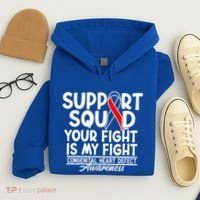 Support Awareness Squad I CHD Congenital Heart Defect Hoodie thumb 4