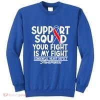 Support Awareness Squad I CHD Congenital Heart Defect Sweatshirt thumb 0