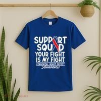 Support Awareness Squad I CHD Congenital Heart Defect T-Shirt thumb 2