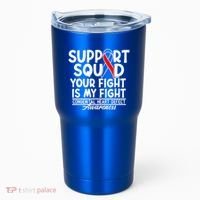 Support Awareness Squad I CHD Congenital Heart Defect Tumbler thumb 0
