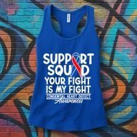 Support Awareness Squad I CHD Congenital Heart Defect Women's Tank Top thumb 3