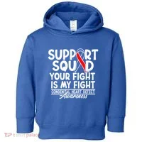 Support Awareness Squad I CHD Congenital Heart Defect Toddler Hoodie thumb 0