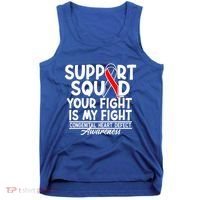 Support Awareness Squad I CHD Congenital Heart Defect Tank Top thumb 0