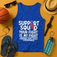 Support Awareness Squad I CHD Congenital Heart Defect Tank Top thumb 4
