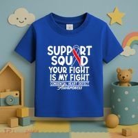 Support Awareness Squad I CHD Congenital Heart Defect Toddler T-Shirt thumb 3