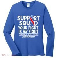 Support Awareness Squad I CHD Congenital Heart Defect Women's Long Sleeve Shirt thumb 0