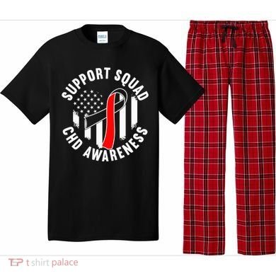 Support Awareness Squad I CHD Congenital Heart Defect Pajama Set