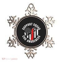 Support Awareness Squad I CHD Congenital Heart Defect Ornament thumb 0