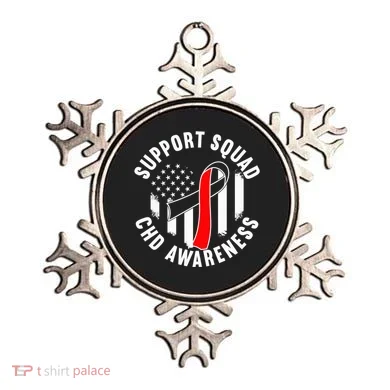 Support Awareness Squad I CHD Congenital Heart Defect Ornament