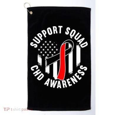 Support Awareness Squad I CHD Congenital Heart Defect Golf Towel