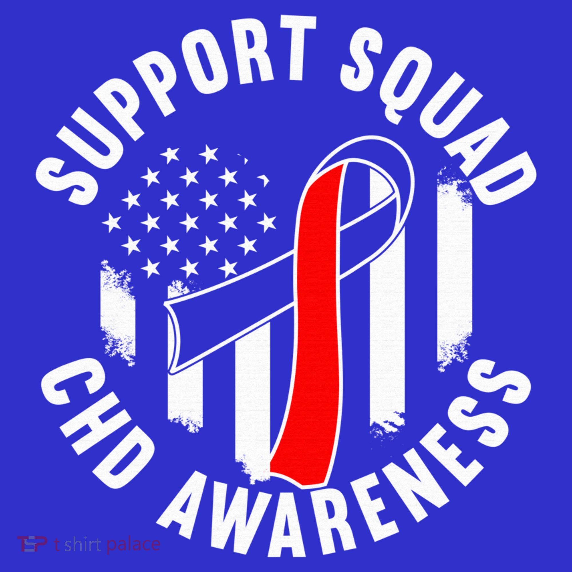 Support Awareness Squad I CHD Congenital Heart Defect Apron
