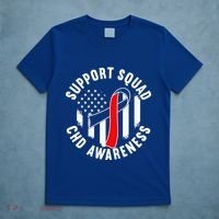Support Awareness Squad I CHD Congenital Heart Defect T-Shirt thumb 5