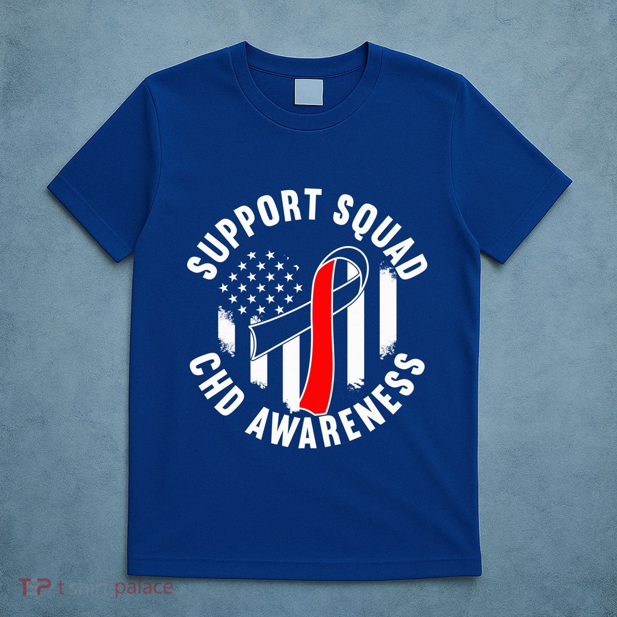 Support Awareness Squad I CHD Congenital Heart Defect T-Shirt