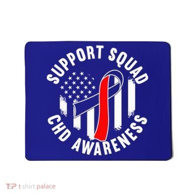Support Awareness Squad I CHD Congenital Heart Defect Mousepad