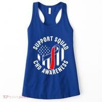 Support Awareness Squad I CHD Congenital Heart Defect Women's Tank Top thumb 0