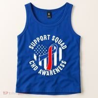 Support Awareness Squad I CHD Congenital Heart Defect Tank Top thumb 2