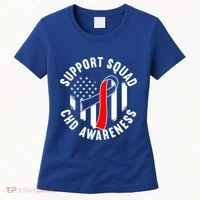 Support Awareness Squad I CHD Congenital Heart Defect Women's T-Shirt thumb 0