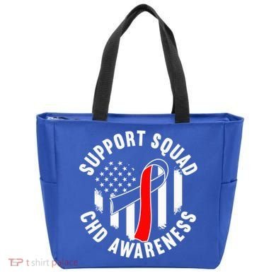 Support Awareness Squad I CHD Congenital Heart Defect Tote Bag