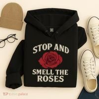 Stop and Smell the Roses Hoodie thumb 4