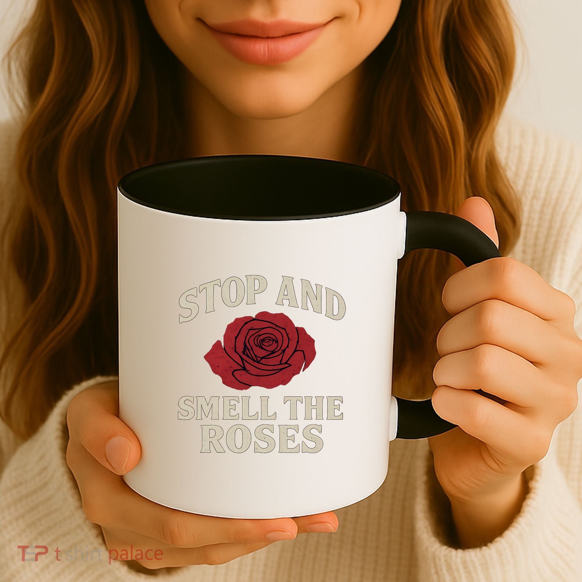 Stop and Smell the Roses Coffee Mug