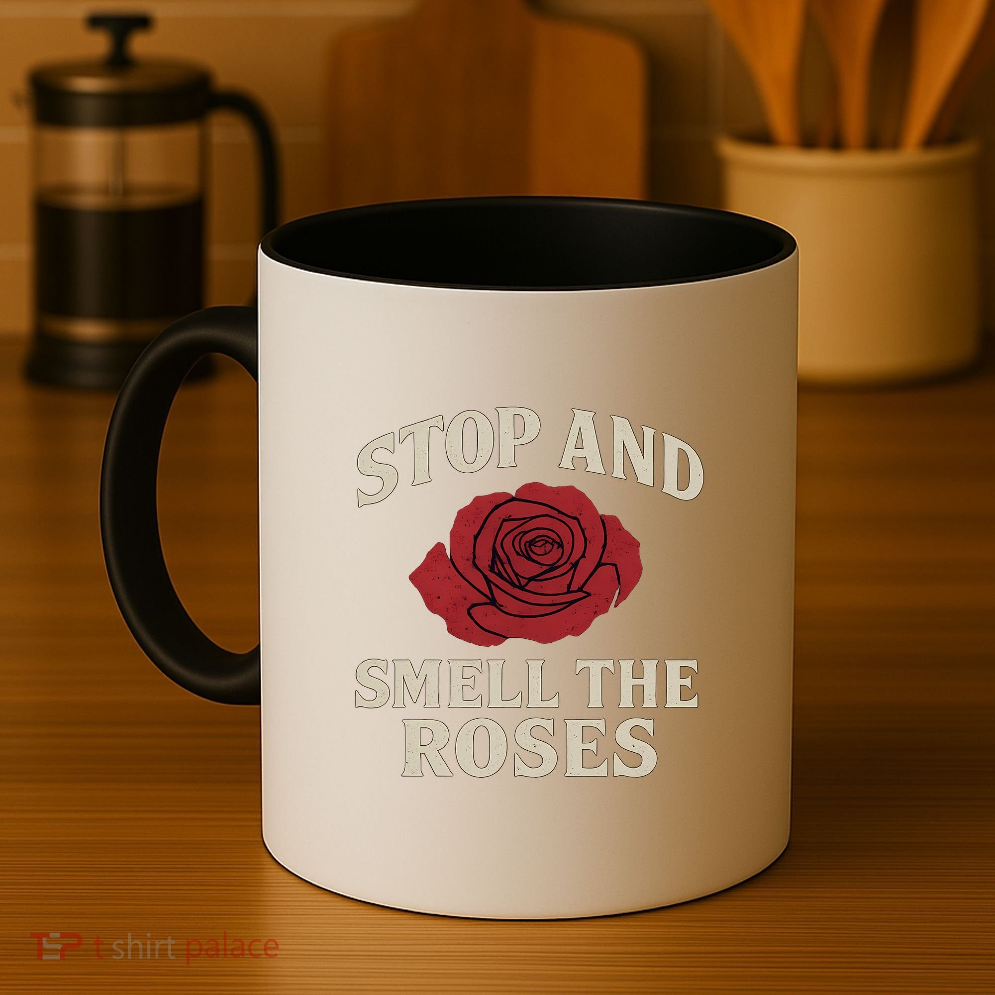 Stop and Smell the Roses Coffee Mug