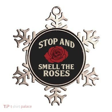 Stop and Smell the Roses Ornament