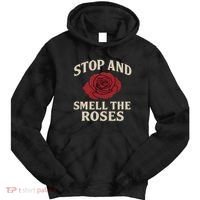 Stop and Smell the Roses Tie Dye Hoodie thumb 0