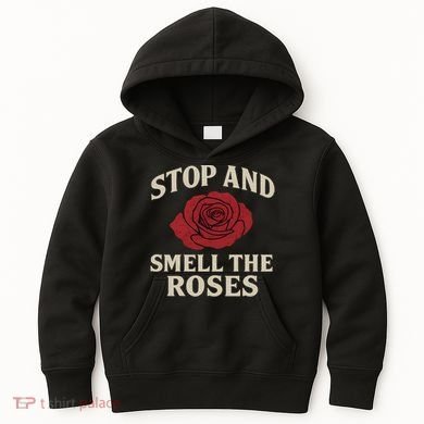 Stop and Smell the Roses Kids Hoodie