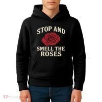 Stop and Smell the Roses Kids Hoodie thumb 4