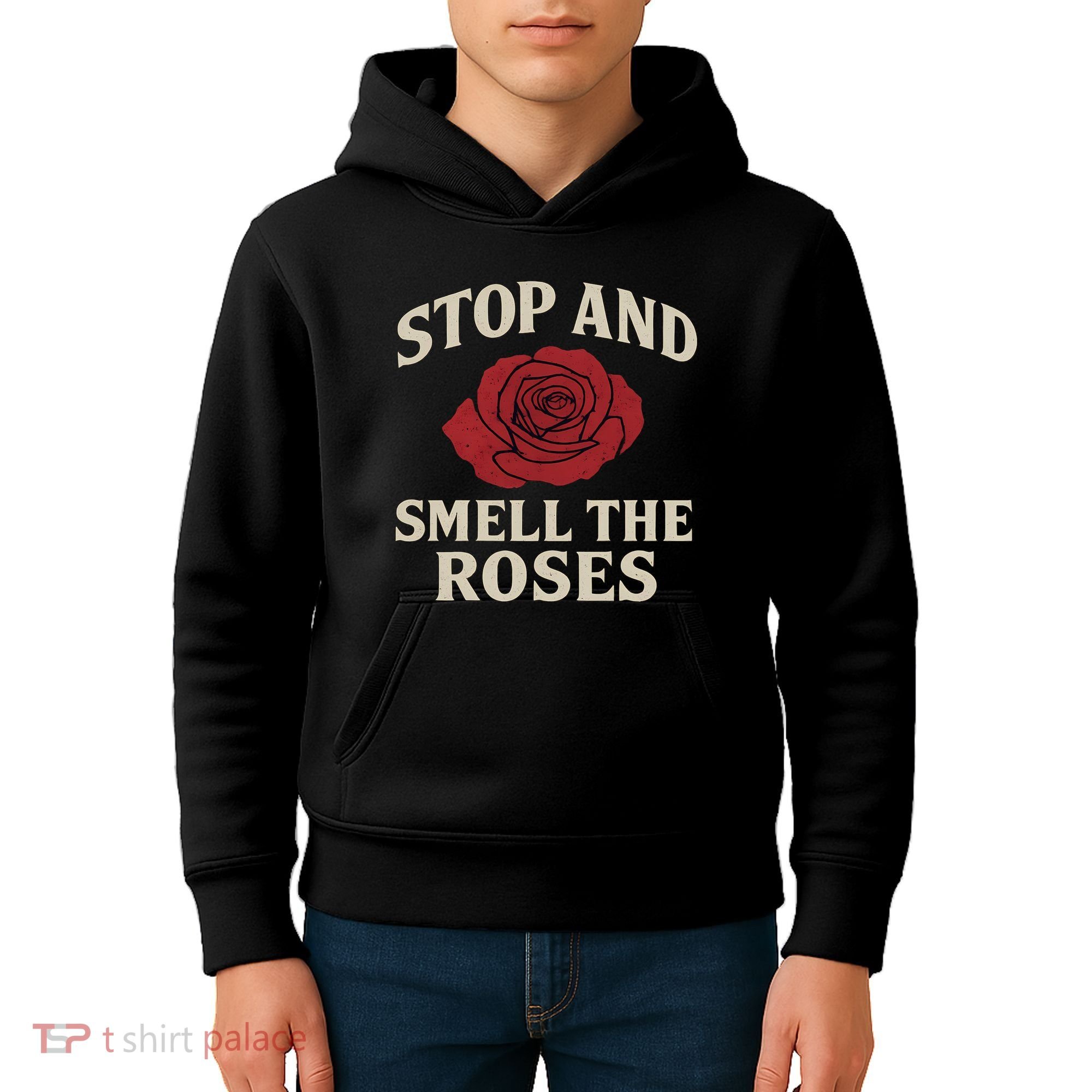 Stop and Smell the Roses Kids Hoodie