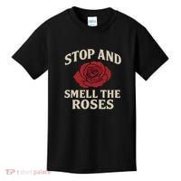 Stop and Smell the Roses Kids T-Shirt thumb 0
