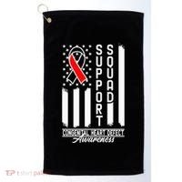 Support Awareness Squad I CHD Congenital Heart Defect Golf Towel thumb 0