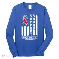 Support Awareness Squad I CHD Congenital Heart Defect Long Sleeve Shirt thumb 0