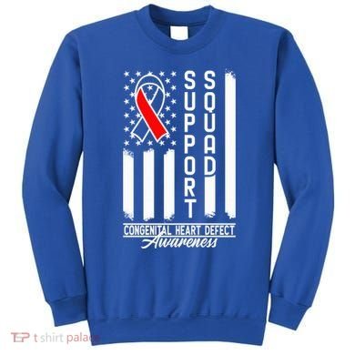 Support Awareness Squad I CHD Congenital Heart Defect Sweatshirt