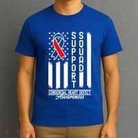 Support Awareness Squad I CHD Congenital Heart Defect T-Shirt thumb 3