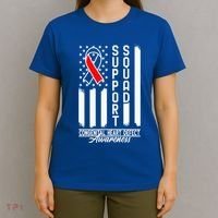 Support Awareness Squad I CHD Congenital Heart Defect T-Shirt thumb 4