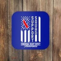 Support Awareness Squad I CHD Congenital Heart Defect Coaster thumb 0