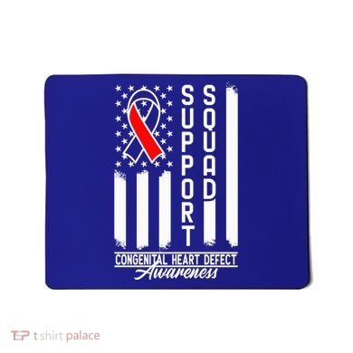 Support Awareness Squad I CHD Congenital Heart Defect Mousepad