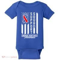Support Awareness Squad I CHD Congenital Heart Defect Baby Bodysuit thumb 0