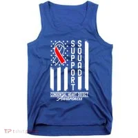Support Awareness Squad I CHD Congenital Heart Defect Tank Top thumb 0