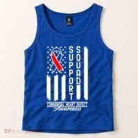 Support Awareness Squad I CHD Congenital Heart Defect Tank Top thumb 2