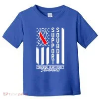 Support Awareness Squad I CHD Congenital Heart Defect Toddler T-Shirt thumb 0