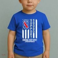 Support Awareness Squad I CHD Congenital Heart Defect Toddler T-Shirt thumb 2